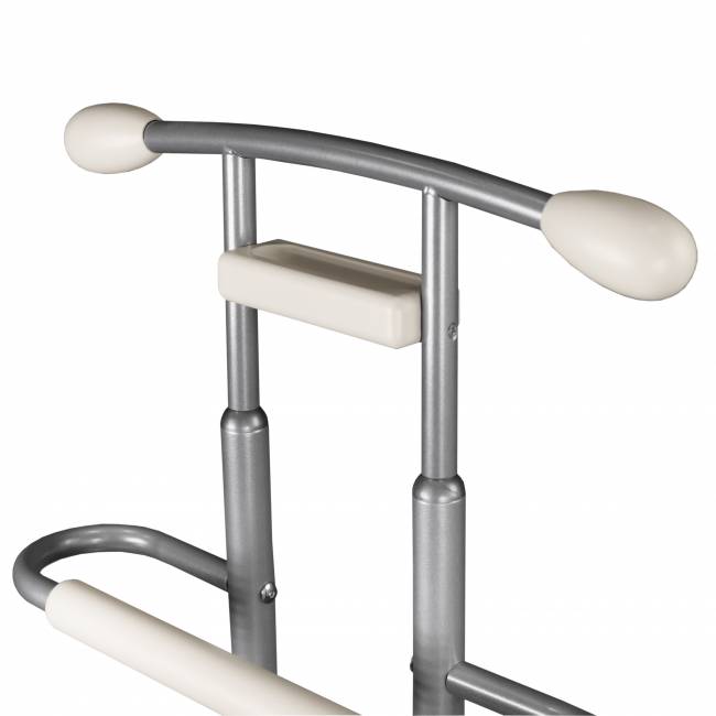 Вешалка костюмная ГАЛАНТ 333 металлик/слоновая кость