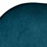 Стул Seven Style тёмно-бирюзовый велюр с чёрными ножками Стул Seven Style тёмно-бирюзовый велюр с чёрными ножками