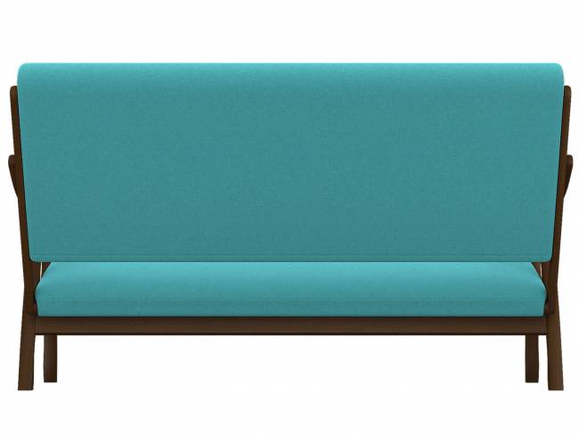 Диван Вега 10 ткань бирюза, каркас орех Диван Вега 10 ткань бирюза, каркас орех