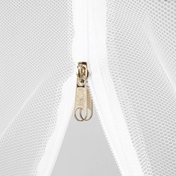 Стенка для садового тента Green Glade 4140 1,95х2,95м полиэстер с москитной сеткой синяя (20)