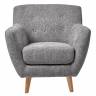 Кресло Picasso серый, шенилл Кресло Picasso серый, шенилл
