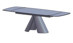 Стол CALDERON 180 GLOSS GRAND CORDILLERA керамика / бронзовый винтажный каркас, ®DISAUR