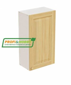 Шкаф навесной 500х340х960 + фасад сосна без покраски Шкаф навесной 500х340х960 + фасад сосна без покраски