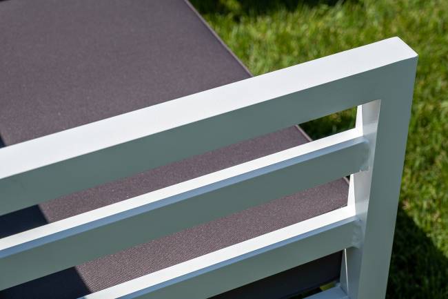 "Глория" модуль диванный левый, каркас из алюминия "Глория" модуль диванный левый, каркас из алюминия