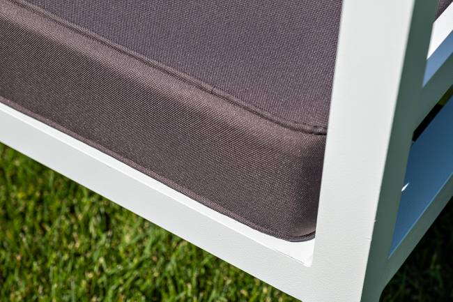 "Глория" модуль диванный левый, каркас из алюминия "Глория" модуль диванный левый, каркас из алюминия