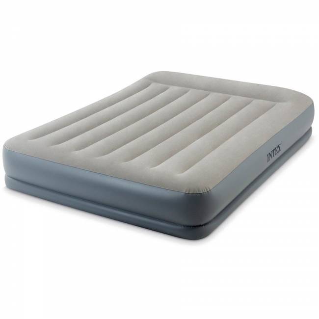 Кровать-матрас"QUEEN MID-RISE AIRBED WITH FIBER-TECH BIP", эл/н220V,203х152х30