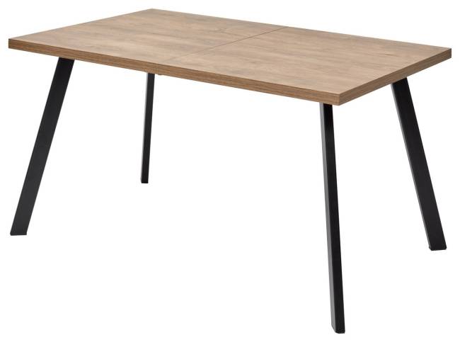 Стол BRICK M 120 Дуб Канзас/ Черный М-City Стол BRICK M 120 Дуб Канзас/ Черный М-City