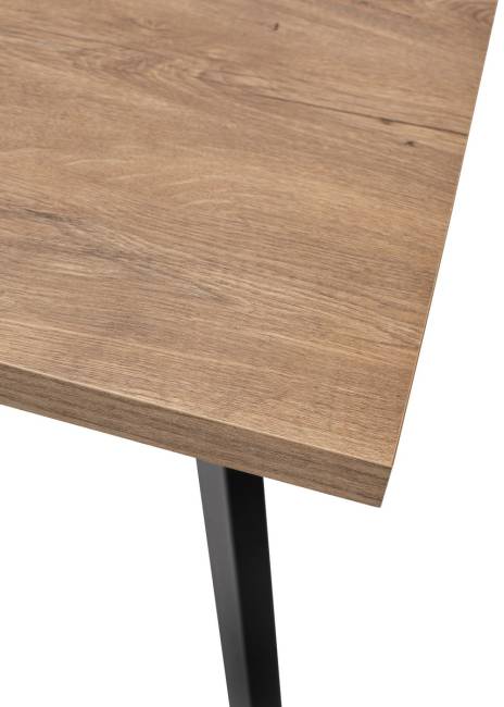 Стол BRICK M 120 Дуб Канзас/ Черный М-City Стол BRICK M 120 Дуб Канзас/ Черный М-City