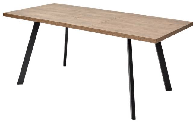 Стол BRICK M 120 Дуб Канзас/ Черный М-City Стол BRICK M 120 Дуб Канзас/ Черный М-City