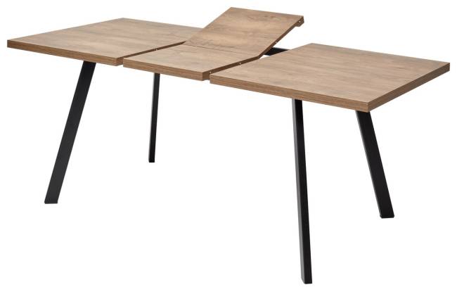 Стол BRICK M 120 Дуб Канзас/ Черный М-City Стол BRICK M 120 Дуб Канзас/ Черный М-City