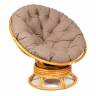 Кресло-качалка PAPASAN/ПАПАСАН w 23/01 B /с подушкой/ 115х78х104 см, Honey (мед), экошерсть Коричневый, 1811-5 Honey (мед) Кресло-качалка PAPASAN/ПАПАСАН w 23/01 B /с подушкой/ 115х78х104 см, Honey (мед), экошерсть Коричневый, 1811-5 Honey (мед)