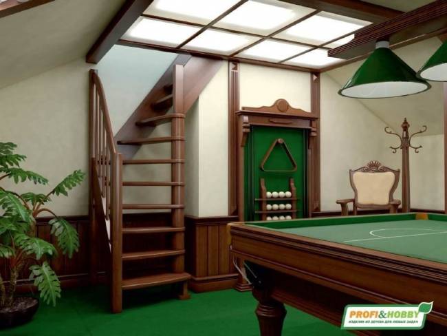 Деревянная лестница ЛС-91М Деревянная лестница ЛС-91М