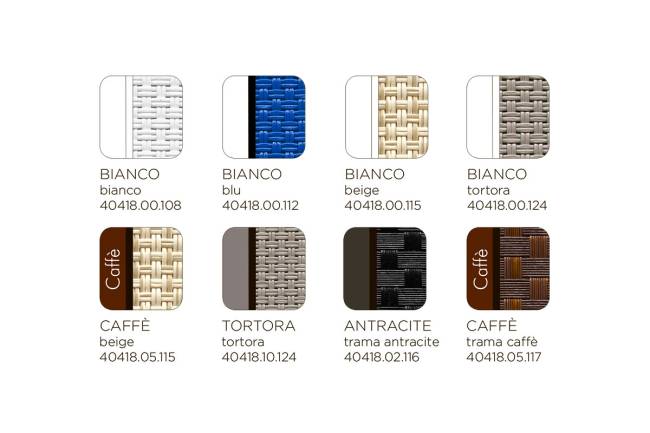 Козырек для шезлонга Nardi бело-синий Козырек для шезлонга Nardi бело-синий