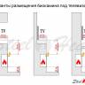 Топливный блок SteelHeat LINE GLASS 800