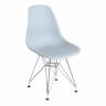 Стул CINDY IRON CHAIR (EAMES) (mod. 002) металл, пластик, 51x46x82,5, серый (Комплект из 4 шт.) серый металл, пластик Стул CINDY IRON CHAIR (EAMES) (mod. 002) металл, пластик, 51x46x82,5, серый (Комплект из 4 шт.) серый металл, пластик