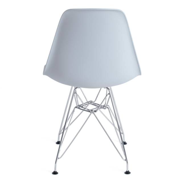 Стул CINDY IRON CHAIR (EAMES) (mod. 002) металл, пластик, 51x46x82,5, серый (Комплект из 4 шт.) серый металл, пластик Стул CINDY IRON CHAIR (EAMES) (mod. 002) металл, пластик, 51x46x82,5, серый (Комплект из 4 шт.) серый металл, пластик