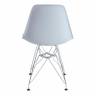Стул CINDY IRON CHAIR (EAMES) (mod. 002) металл, пластик, 51x46x82,5, серый (Комплект из 4 шт.) серый металл, пластик Стул CINDY IRON CHAIR (EAMES) (mod. 002) металл, пластик, 51x46x82,5, серый (Комплект из 4 шт.) серый металл, пластик