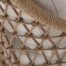 "Венеция" лаунж-зона из искусственного ротанга, цвет соломенный (К)