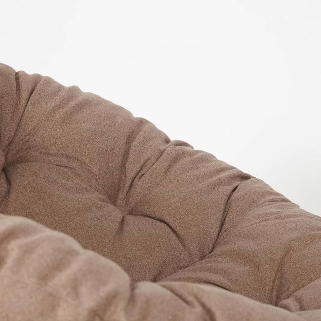 Кресло PAPASAN ECO/ПАПАСАН ЭКО P115-1/SP STD /c подушкой, ремешками/ Natural (натуральный), экошерсть Коричневый, 1811-5 Natural (натуральный) Кресло PAPASAN ECO/ПАПАСАН ЭКО P115-1/SP STD /c подушкой, ремешками/ Natural (натуральный), экошерсть Коричневый, 1811-5 Natural (натуральный)