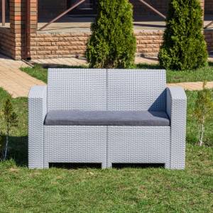 2-х местный диван LANA LUX светло-серый 2-х местный диван LANA LUX светло-серый