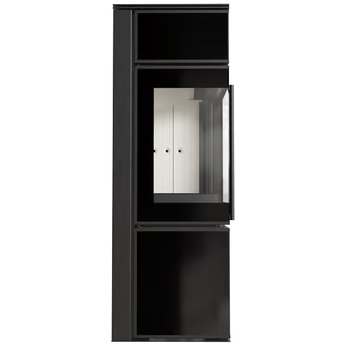 Печь Kratki PRO TORA/S 8 кВт Nero Assoluto