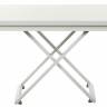 Стол-трансформер Левмар Cross D78/S64 белый/ опоры белые Стол-трансформер Левмар Cross D78/S64 белый/ опоры белые