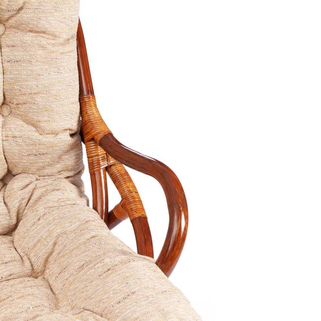 Кресло вращающееся "FLORES" 5005 /без подушки/ Pecan (орех) орех