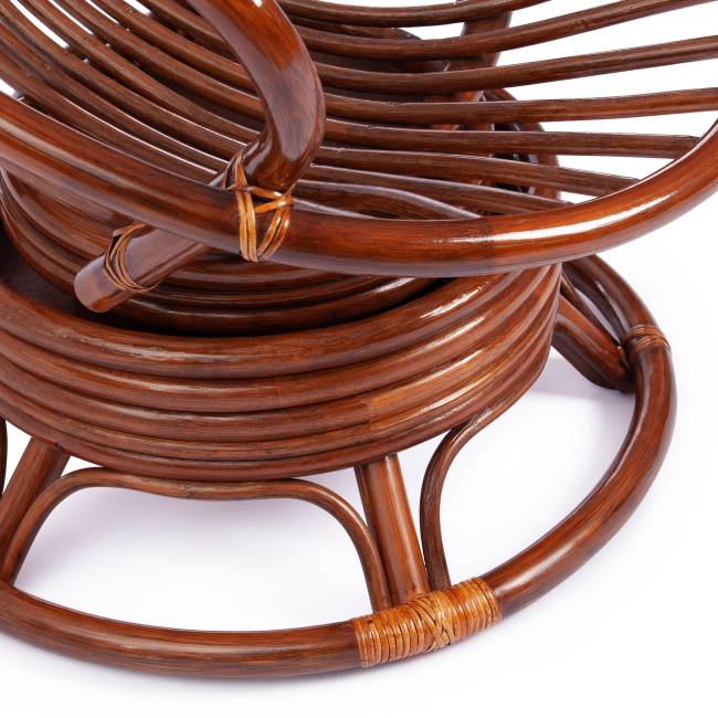 Кресло вращающееся "FLORES" 5005 /без подушки/ Pecan (орех) орех