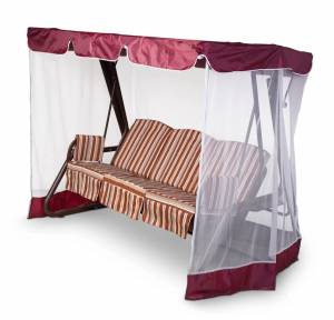 Тент-крыша + москитная сетка 76-е 244х142х170, бордовый