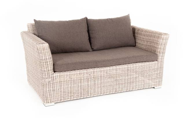"Капучино" диван из искусственного ротанга двухместный, цвет бежевый "Капучино" диван из искусственного ротанга двухместный, цвет бежевый