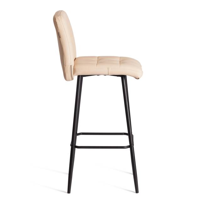 Барный стул Medeo/Медео экокожа , бежевый, 45х56х113 см бежевый экокожа Барный стул Medeo/Медео экокожа , бежевый, 45х56х113 см бежевый экокожа