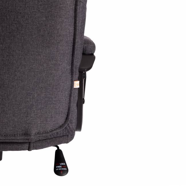 Кресло BERGAMO хром (22) ткань, темно-серый, F68 темно-серый ткань Кресло BERGAMO хром (22) ткань, темно-серый, F68 темно-серый ткань