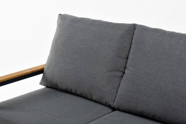 Угловой комплект из алюминия TOPA с обеденным столом