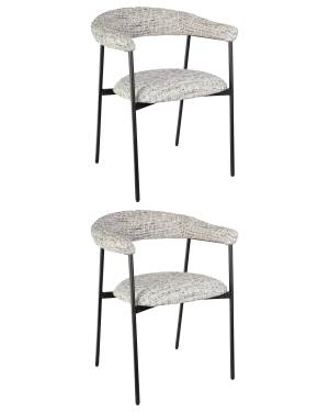 Стул обеденный Toko светло-серый 2 шт. Стул обеденный Toko светло-серый 2 шт.