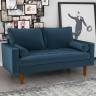 Диван Scott двухместный синий Диван Scott двухместный синий