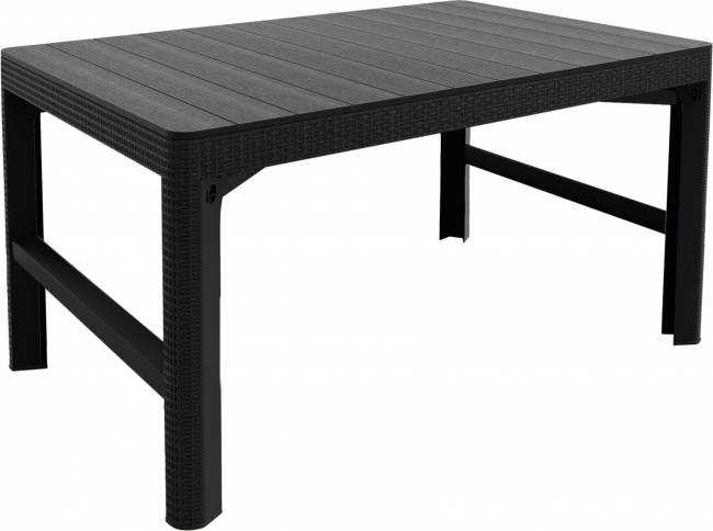 Lyon rattan table graphite Lyon rattan table graphite