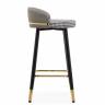 Барный стул Kardial gray / black