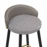 Барный стул Kardial gray / black