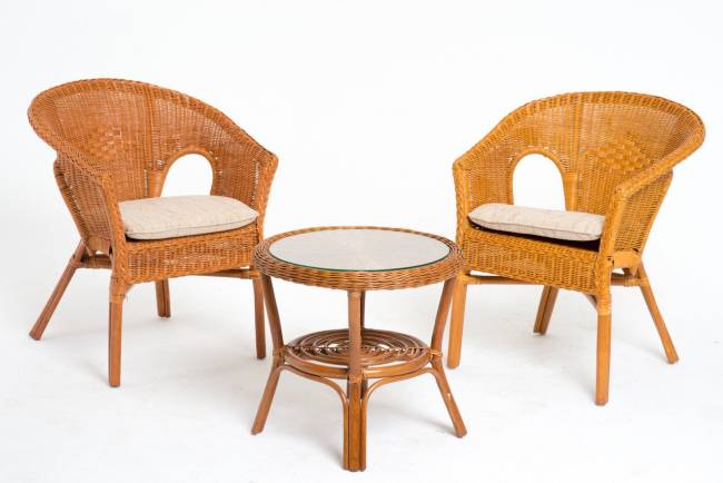 Комплект для террасы  02/08 коньяк