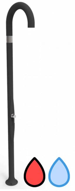 Душ уличный Funny Yin T 105 антрацит 170х170х2320 мм Душ уличный Funny Yin T 105 антрацит 170х170х2320 мм