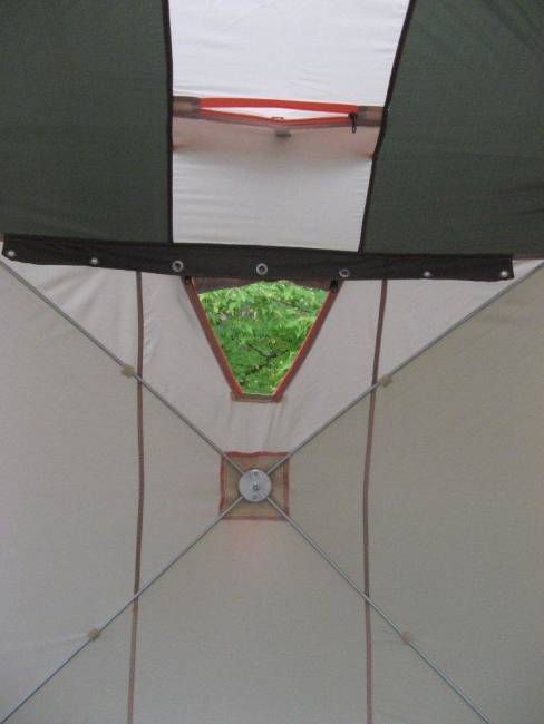 Палатка для зимней рыбалки Митек Омуль-Куб 2