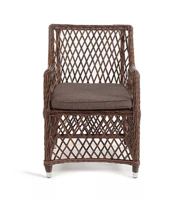 "Латте" плетеное кресло из искусственного ротанга, цвет коричневый "Латте" плетеное кресло из искусственного ротанга, цвет коричневый