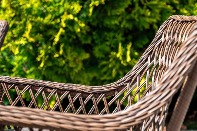 "Латте" плетеное кресло из искусственного ротанга, цвет коричневый "Латте" плетеное кресло из искусственного ротанга, цвет коричневый