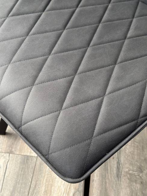 Стул РАФАЭЛЬ, цвет Style-22 Темно-серый, ткань под нубук / черный каркас М-City Стул РАФАЭЛЬ, цвет Style-22 Темно-серый, ткань под нубук / черный каркас М-City