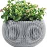 Кашпо Cozies M подвесное Cloudy grey 913