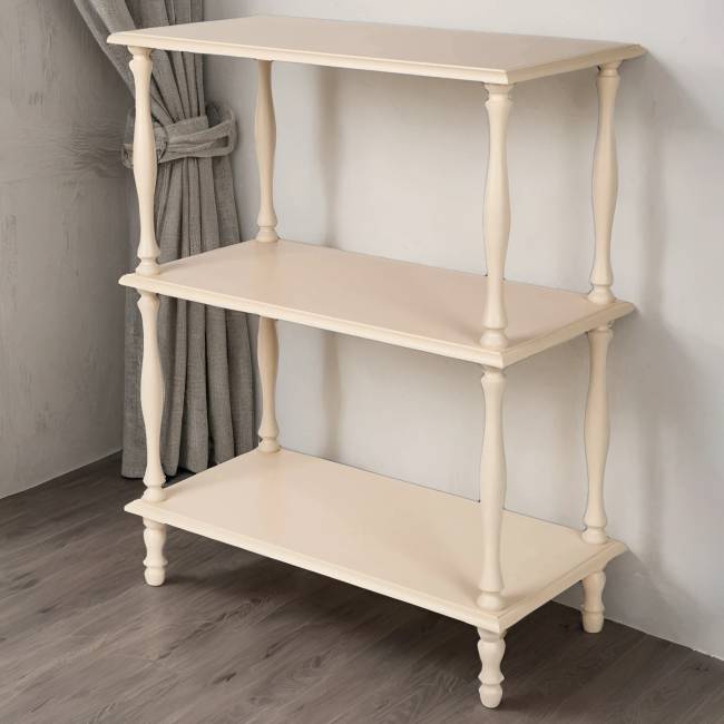 Этажерка П 9 слоновая кость