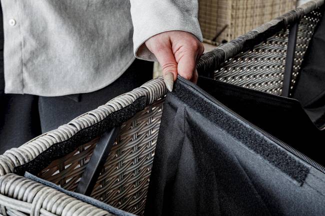 Сундук для хранения KARL 120 c колесиками серый Сундук для хранения KARL 120 c колесиками серый