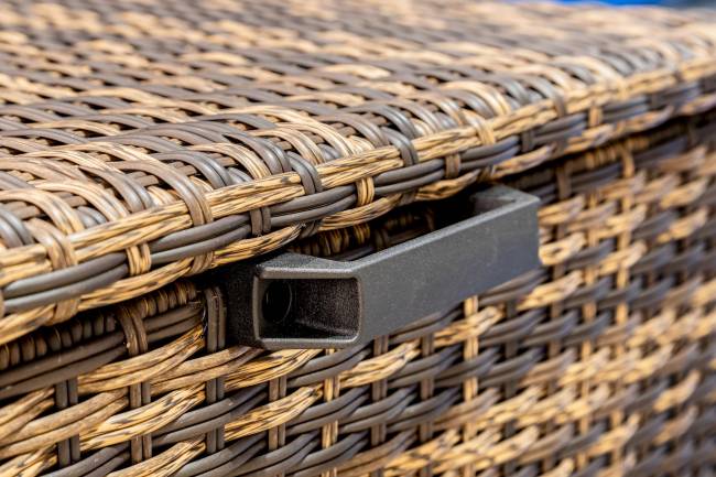 Сундук для хранения KARL 120 c колесиками коричневый Сундук для хранения KARL 120 c колесиками коричневый