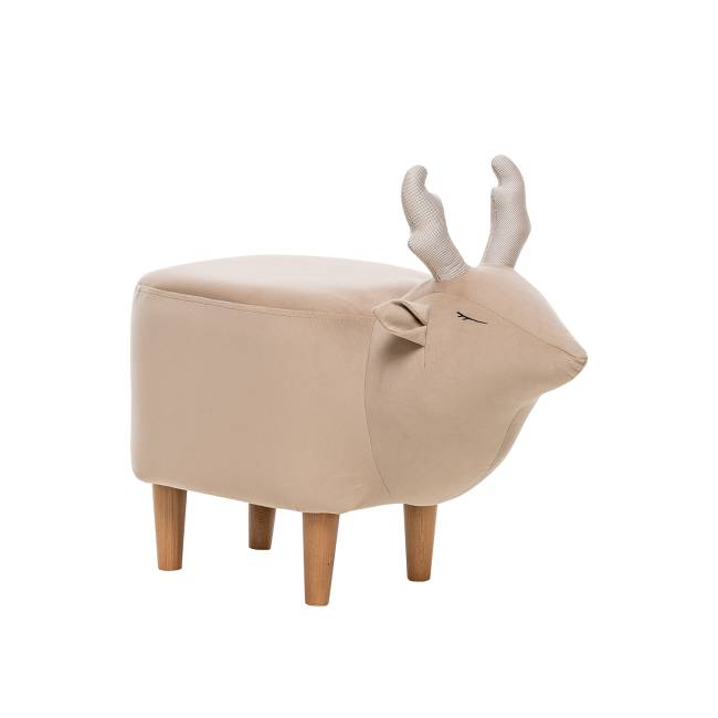 Пуф Leset Maral COMBI V18 бежевый, компаньон Milos 02 белый Бук Пуф Leset Maral COMBI V18 бежевый, компаньон Milos 02 белый Бук