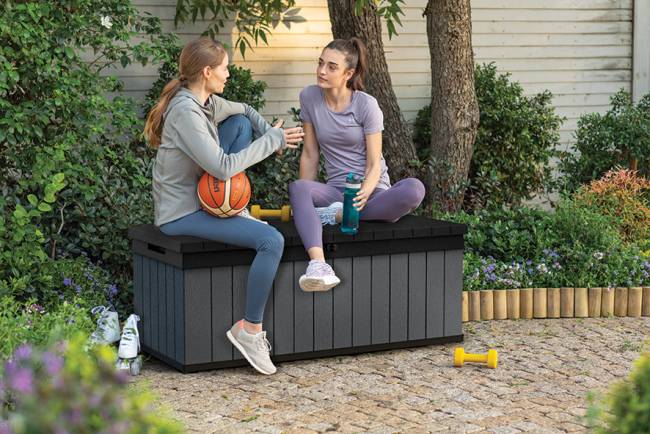 Сундук Дарвин 380 л (Darwin Box 380L) графит Сундук Дарвин 380 л (Darwin Box 380L) графит